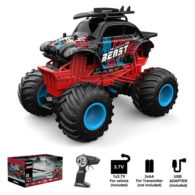 High Speed 4WD Electric Vehicle with 2.4 GHz Remote Control